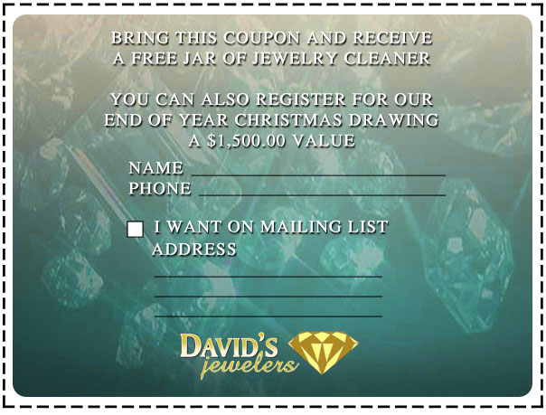FREE jewelry cleaner coupon